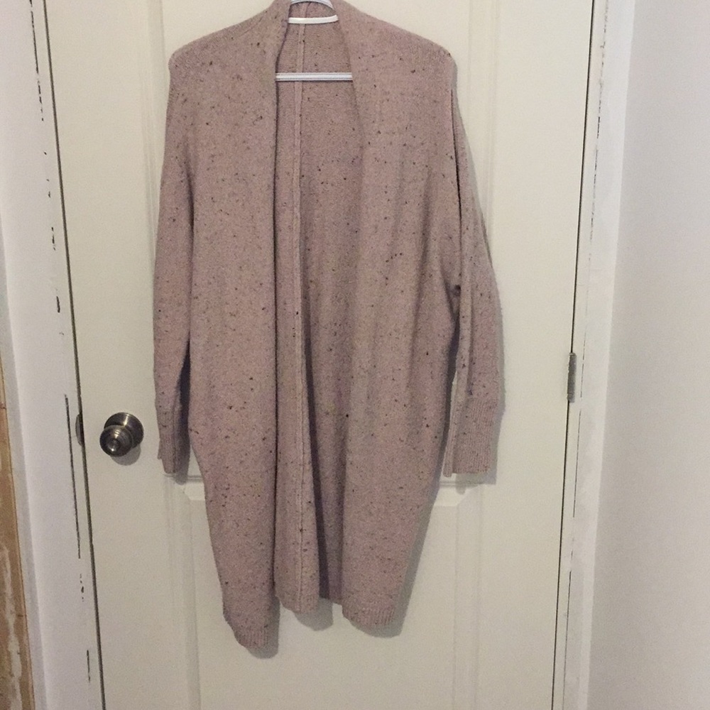 Oversized long cardi